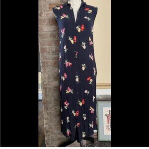 Billabong Black Jumpsuit with Floral Design